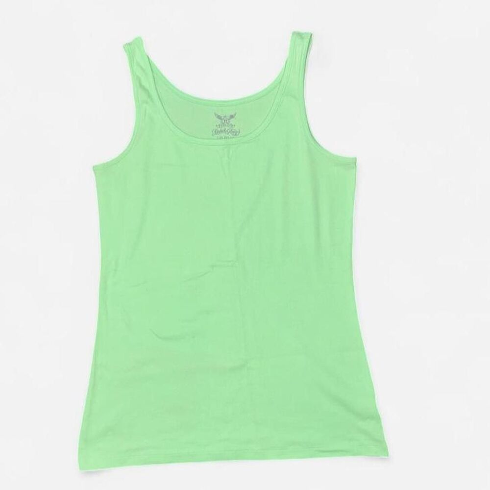 Faded Glory Mint Green Layering Tank Top, Size Large